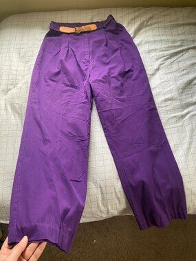 Novelli Vintage purple pants Women's Size 8